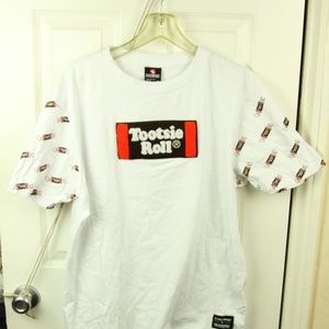 Tootsie Roll Logo Short Sleeve T-Shirt with 3D log